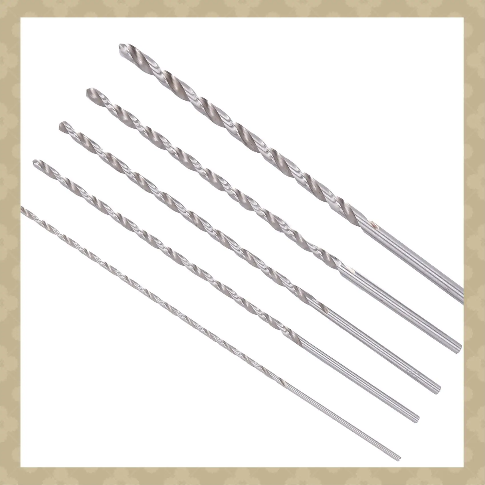 AB45 15PCS Extra Long High-Speed Steel Drill Bit Sets Straight Shank Twist Drill Bit Tool 2-5Mm For Wood
AB45 15PCS Extra Long High-Speed Steel Drill Bit Sets Straight Shank Twist Drill Bit Tool 2-5Mm For Wood