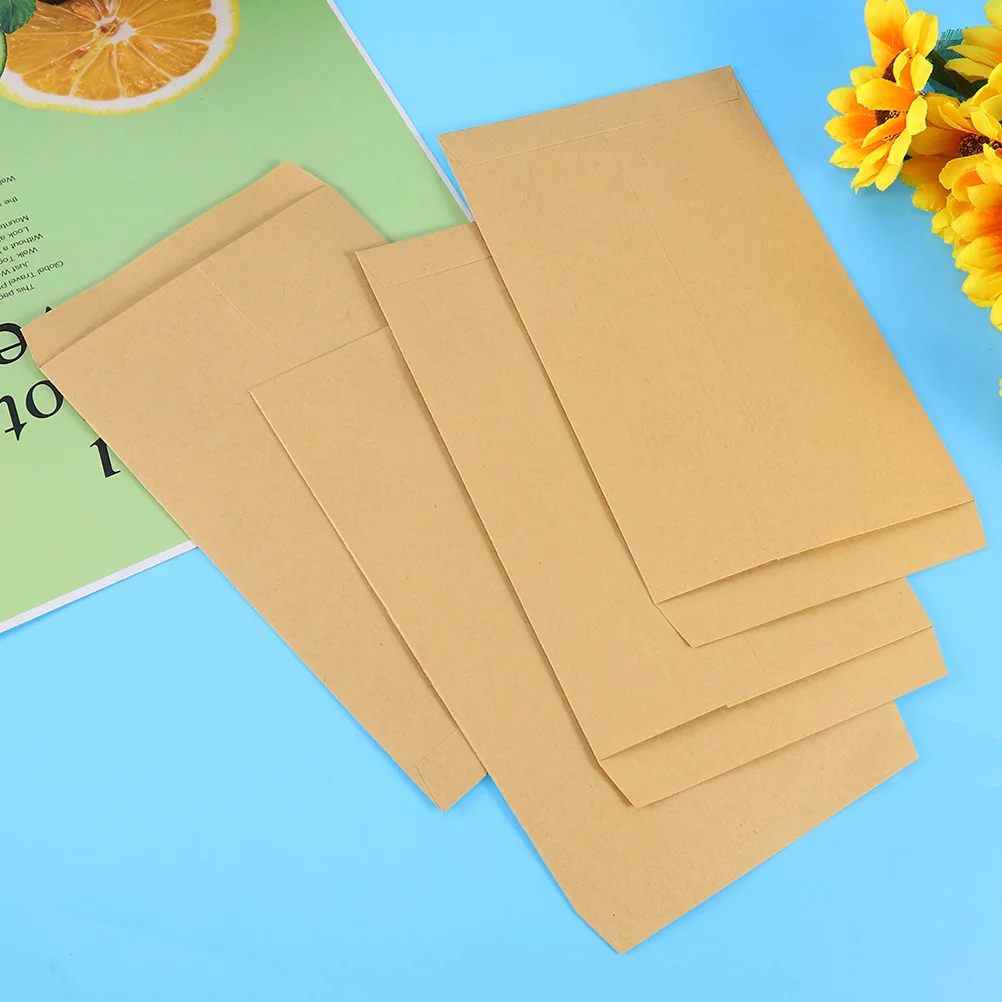 200Pcs Yellow Kraft Envelope Bags Blank Smooth Writing Premium Quality for Letters Invitations Cards Filing Office School Home
200Pcs Yellow Kraft Envelope Bags Blank Smooth Writing Premium Quality for Letters Invitations Cards Filing Office School Home