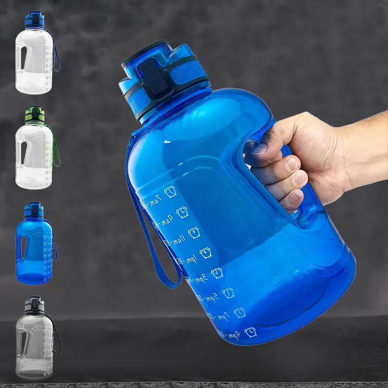 Large Capacity Portable Reusable Pull Lid Bike Outdoor Fitness Leakproof Gym Handle Sports Jug Half Gallon Water Bottle
Large Capacity Portable Reusable Pull Lid Bike Outdoor Fitness Leakproof Gym Handle Sports Jug Half Gallon Water Bottle