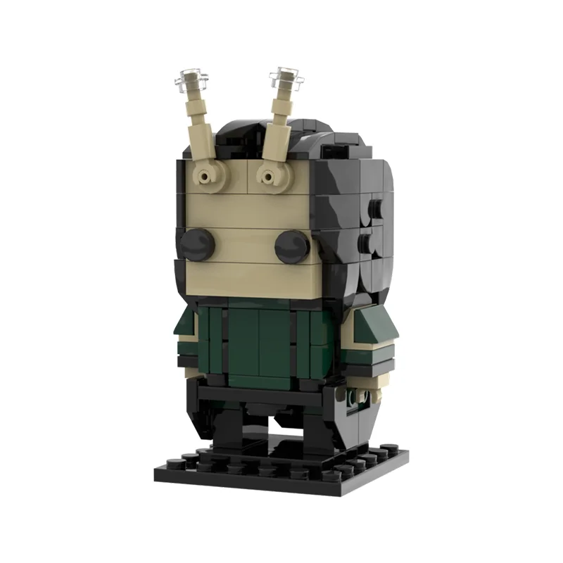 MOC Mantis Brickheadz из 196 предметов — Стражи галактики, том. 2-персональная модель, строительные блоки, игрушки на день рождения, сделай сам, подарок
MOC Mantis Brickheadz из 196 предметов — Стражи галактики, том. 2-персональная модель, строительные блоки, игрушки на день рождения, сделай сам, подарок