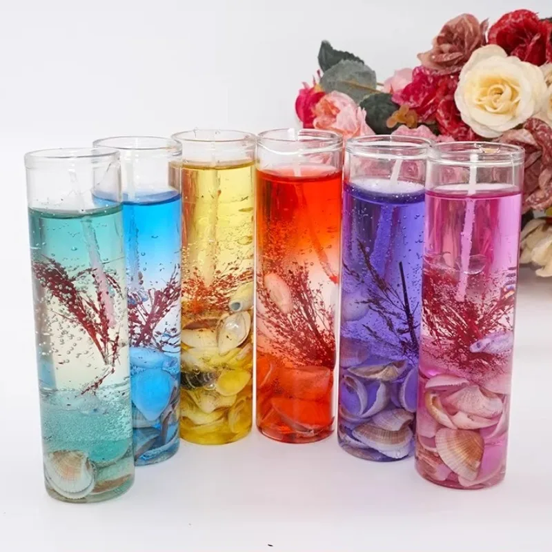 Romantic Gel Wax Candles Birthday Gifts Cute Candles for Wedding Decoration Emergency Lighting
Romantic Gel Wax Candles Birthday Gifts Cute Candles for Wedding Decoration Emergency Lighting