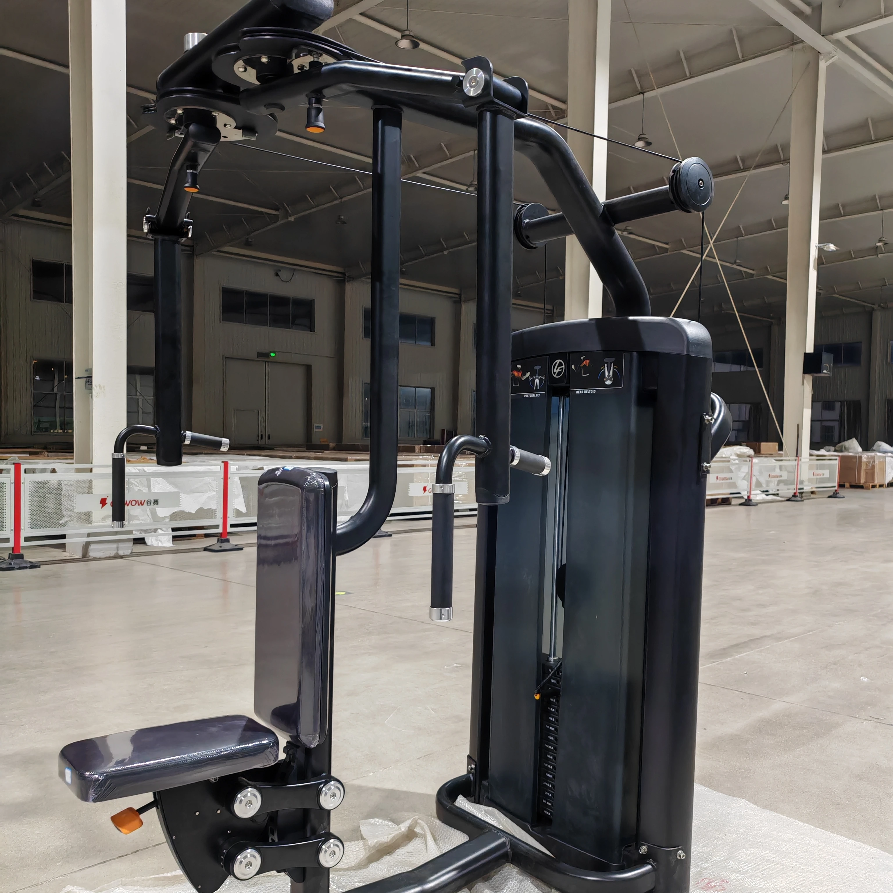 High Quality Commercial PECS Fly Rear Exercise Machine Deltoid Gym Fitness Strength Training Pin Load Selection for Home Use
High Quality Commercial PECS Fly Rear Exercise Machine Deltoid Gym Fitness Strength Training Pin Load Selection for Home Use