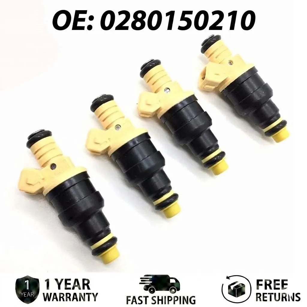4pcs Fuel Injectors for BMW K100 K1100 K1200 K75, Replacement Part 0280150210, High Performance Motorcycle Nozzle Set
4pcs Fuel Injectors for BMW K100 K1100 K1200 K75, Replacement Part 0280150210, High Performance Motorcycle Nozzle Set