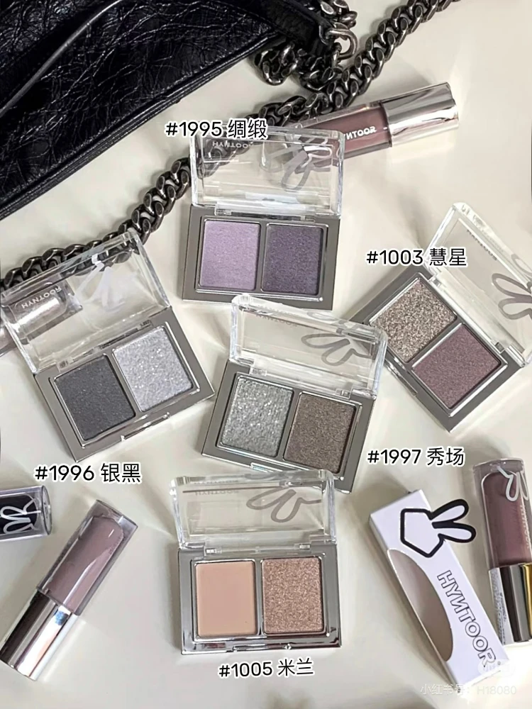 HYNTOOR 2 цвета палитра теней для век атласные мерцающие блестящие готические смешиваемые тонкие вспышки низкая насыщенность долговечный макияж глаз
HYNTOOR 2 цвета палитра теней для век атласные мерцающие блестящие готические смешиваемые тонкие вспышки низкая насыщенность долговечный макияж глаз