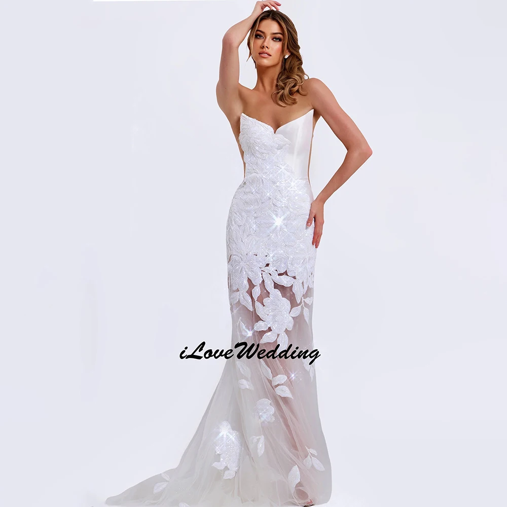 Attractive Boho Mermaid Evening Dresses Applique N Neck Formal Guest Dress Tulle Button Luxury Gowns Strapless Customized 2026
Attractive Boho Mermaid Evening Dresses Applique N Neck Formal Guest Dress Tulle Button Luxury Gowns Strapless Customized 2026