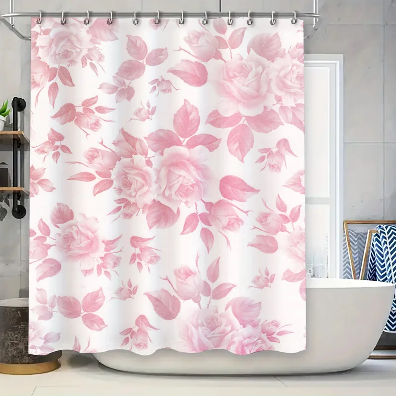 Розовая занавеска для душа с цветочным принтом, мягкая водонепроницаемая ткань для декора ванной комнаты в наличии различные размеры
Розовая занавеска для душа с цветочным принтом, мягкая водонепроницаемая ткань для декора ванной комнаты в наличии различные размеры