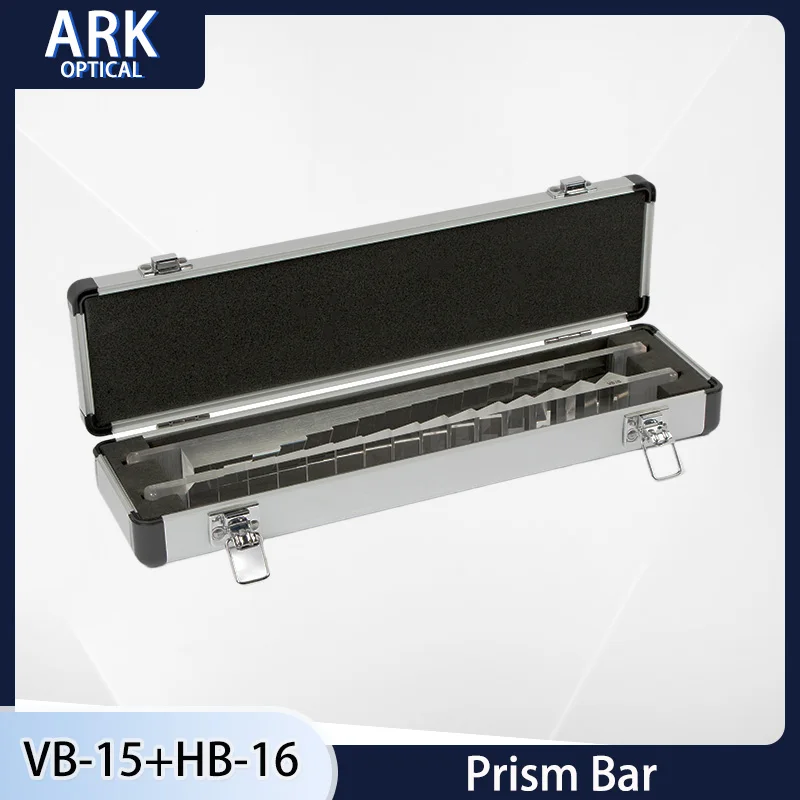 Ophthalmic Optical Optometry Glass K9 Prism,Top Quality Prism Bar Set Vb-15+hb-16 Packed With Aluminium Case
Ophthalmic Optical Optometry Glass K9 Prism,Top Quality Prism Bar Set Vb-15+hb-16 Packed With Aluminium Case