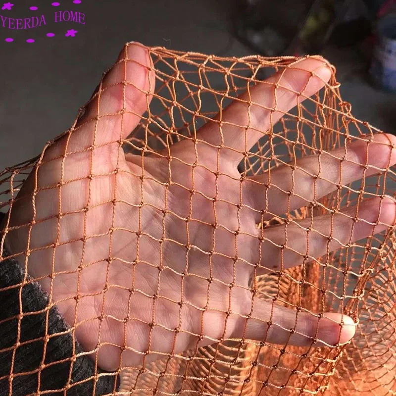 Wear-resisting brown fishing net stake net Breeding nets Crop protection net Balcony isolation Multifunction nylon network
Wear-resisting brown fishing net stake net Breeding nets Crop protection net Balcony isolation Multifunction nylon network