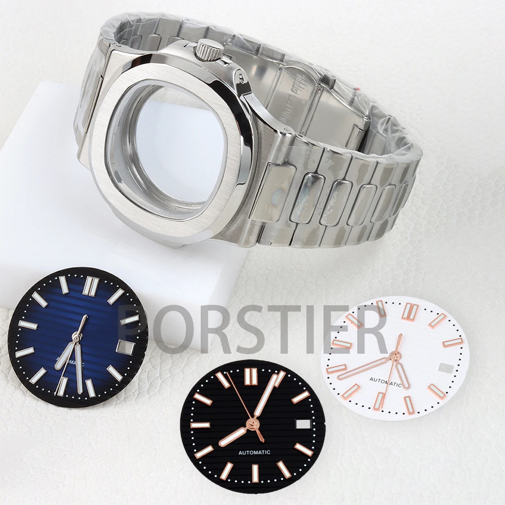 NH35 40mm Case Stainless Steel for Seiko NH35 NH36 NH38 Movement Nautilus Green Luminous 29.8mm Dial Watch Replacement Parts
NH35 40mm Case Stainless Steel for Seiko NH35 NH36 NH38 Movement Nautilus Green Luminous 29.8mm Dial Watch Replacement Parts