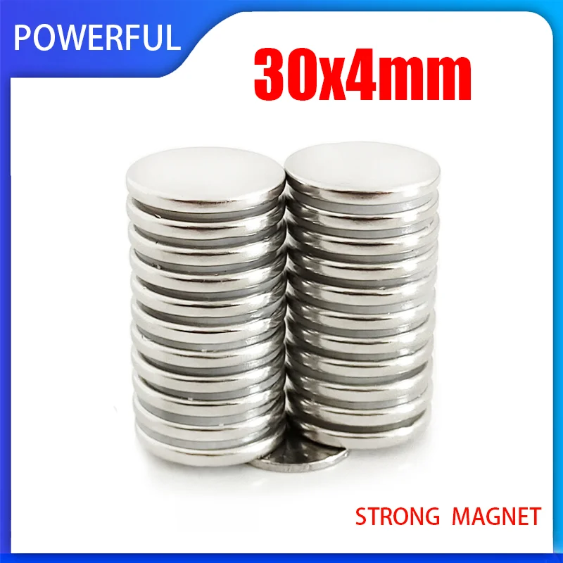 2~20PCS 30x4mm Round Neodymium Magnet Rare Earth Strong Powerful Permanent 30mm x 4mm NdFeB Magnets DISC 30*4
2~20PCS 30x4mm Round Neodymium Magnet Rare Earth Strong Powerful Permanent 30mm x 4mm NdFeB Magnets DISC 30*4