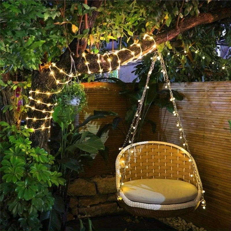 12/22M solar PVC rainbow tube light waterproof LED string light, suitable for outdoor Christmas, family, wedding decoration
12/22M solar PVC rainbow tube light waterproof LED string light, suitable for outdoor Christmas, family, wedding decoration