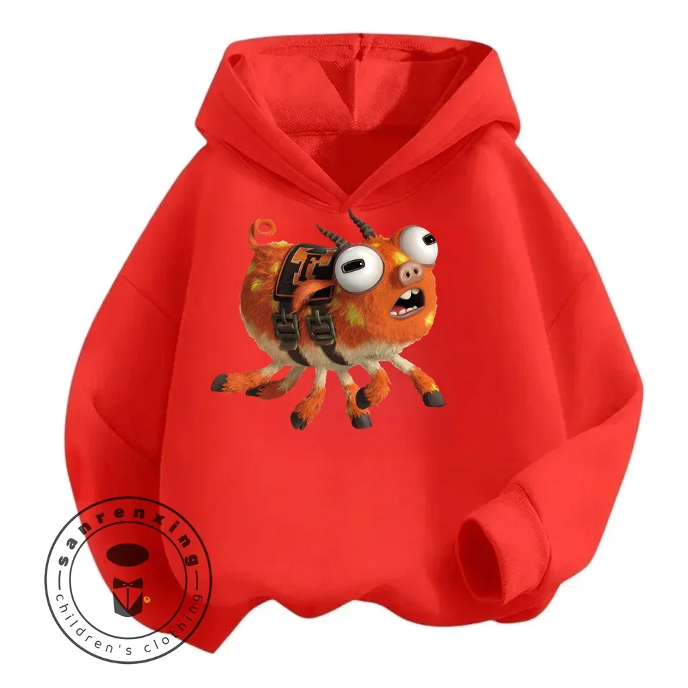 Детские толстовки Monsters Inc с длинным рукавом, тщательно спроектированные с мультяшным рисунком, с сильным ощущением моды и высоким поворотом головы
Детские толстовки Monsters Inc с длинным рукавом, тщательно спроектированные с мультяшным рисунком, с сильным ощущением моды и высоким поворотом головы