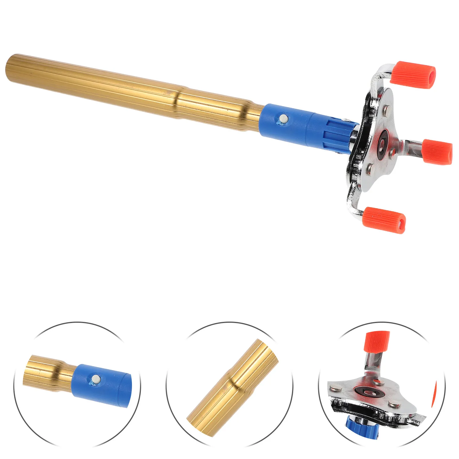 1Set Aluminum Alloy Smoke Transducer Disassembler Tool for High Ceiling Smoke Detectors Ladder-Free Safe Removal and
1Set Aluminum Alloy Smoke Transducer Disassembler Tool for High Ceiling Smoke Detectors Ladder-Free Safe Removal and