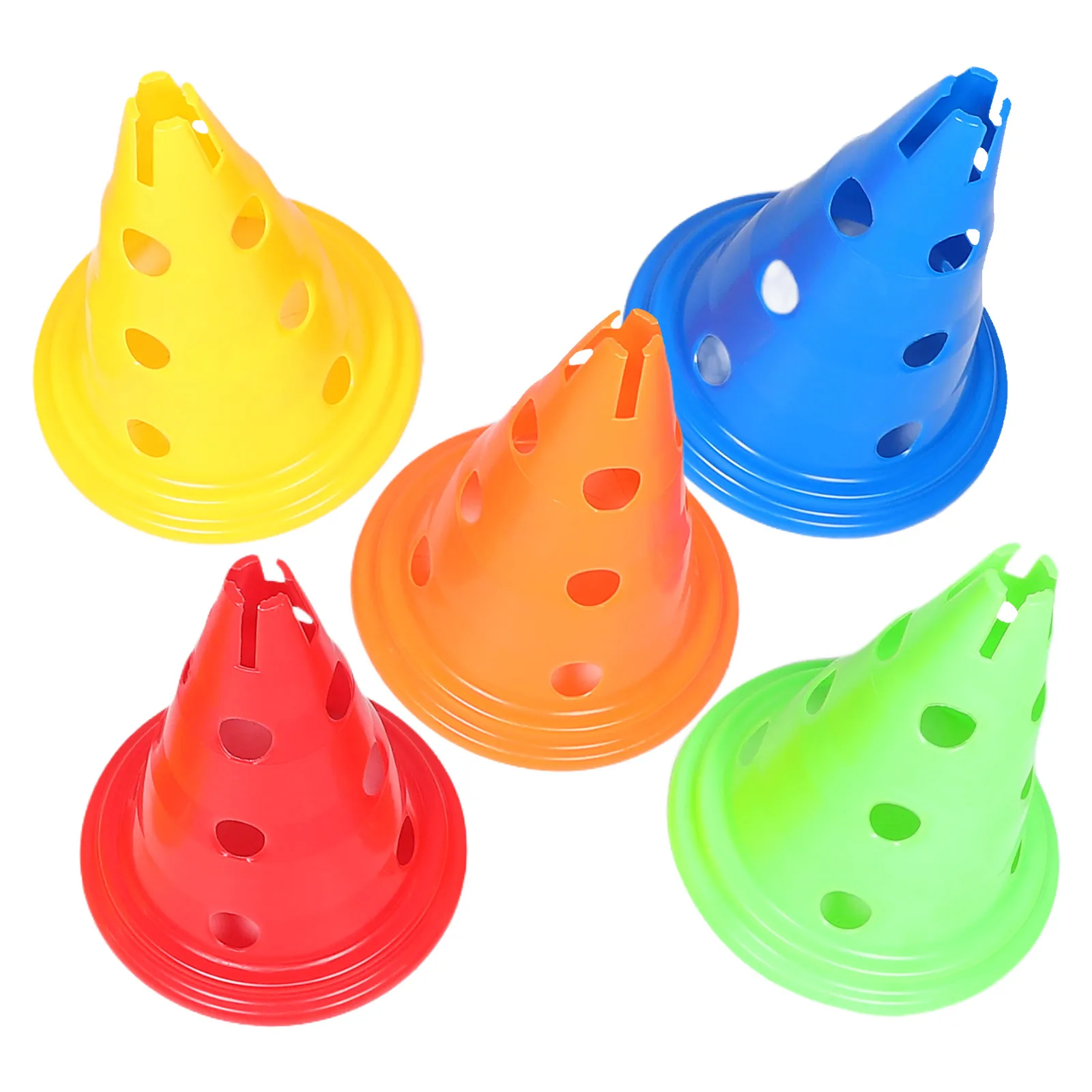 5 Pcs Training Logo Cone Plastic Agility Cones Sports Pe Obstacle Course for Kids Child
5 Pcs Training Logo Cone Plastic Agility Cones Sports Pe Obstacle Course for Kids Child