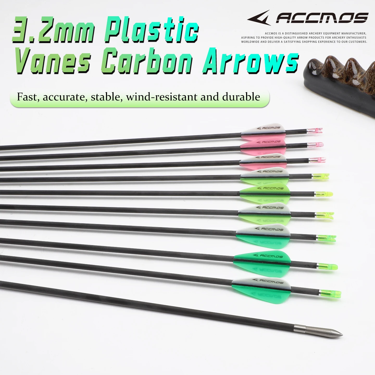 Archery ID3.2mm Pure Carbon Arrows Shaft Spine350 400 450 500 550 700 750 800 850 900 1000 1100 for Practice Training Shooting
Archery ID3.2mm Pure Carbon Arrows Shaft Spine350 400 450 500 550 700 750 800 850 900 1000 1100 for Practice Training Shooting