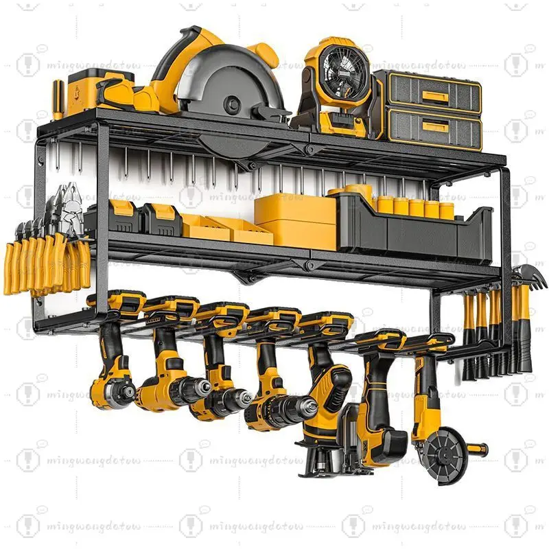Wall Mounted Power Tool Storage Shelf, Heavy Duty Electric Drill Bracket Workshop Tool Organizer Rack
Wall Mounted Power Tool Storage Shelf, Heavy Duty Electric Drill Bracket Workshop Tool Organizer Rack
