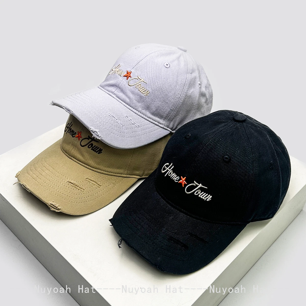 New Men Women Korean Broken Style Letters Embroidery Baseball Hats Sunshade Star Versatile Street Peaked Caps Casual Fashion ins
New Men Women Korean Broken Style Letters Embroidery Baseball Hats Sunshade Star Versatile Street Peaked Caps Casual Fashion ins