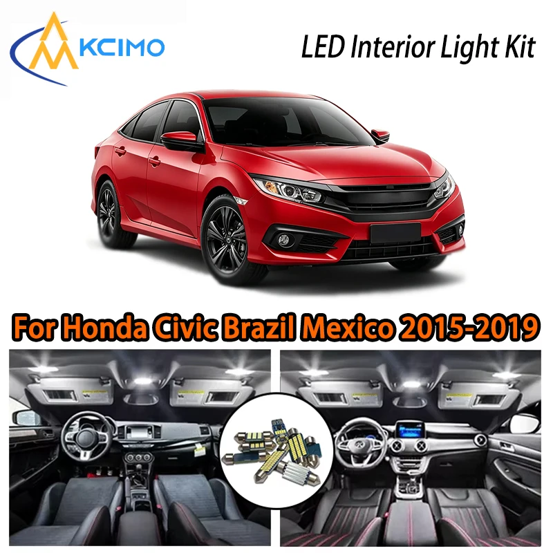 High Quality LED Interior Lights For Honda Civic Brazil Mexico Chile 2015-2019, Two Colors Choice Easy Install Decor Lamp
High Quality LED Interior Lights For Honda Civic Brazil Mexico Chile 2015-2019, Two Colors Choice Easy Install Decor Lamp