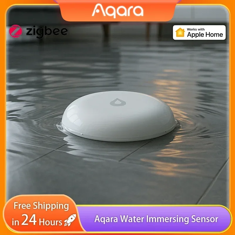 Новый датчик погружения в воду Aqara E1 Zigbee, датчик замачивания, детектор утечки воды, домашняя дистанционная безопасность для Mi Home Homekit, приложение
Новый датчик погружения в воду Aqara E1 Zigbee, датчик замачивания, детектор утечки воды, домашняя дистанционная безопасность для Mi Home Homekit, приложение