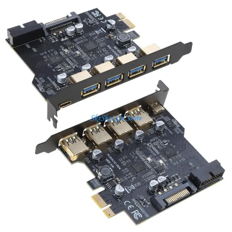 E65E Versatile19PIN USB+TYPE C Expansion Card Expand Your Desktop Connectivity with Ease Strong Compatibility Modules
E65E Versatile19PIN USB+TYPE C Expansion Card Expand Your Desktop Connectivity with Ease Strong Compatibility Modules