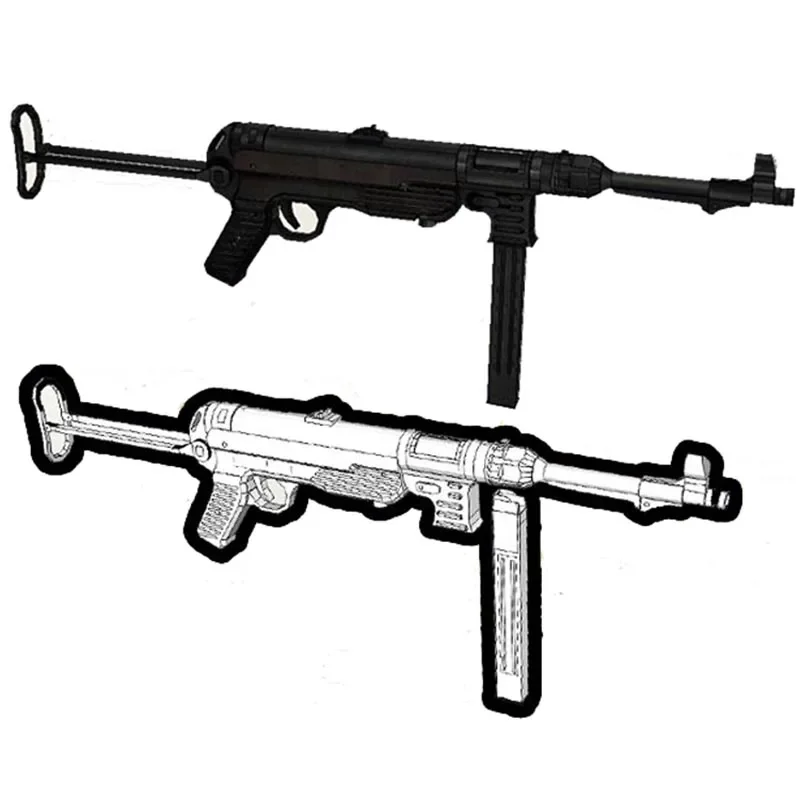 MP40 Модель пистолета-пулемета Масштаб 1:1 DIY Бумажная игрушка ручной работы Повседневное украшение-головоломка
MP40 Модель пистолета-пулемета Масштаб 1:1 DIY Бумажная игрушка ручной работы Повседневное украшение-головоломка