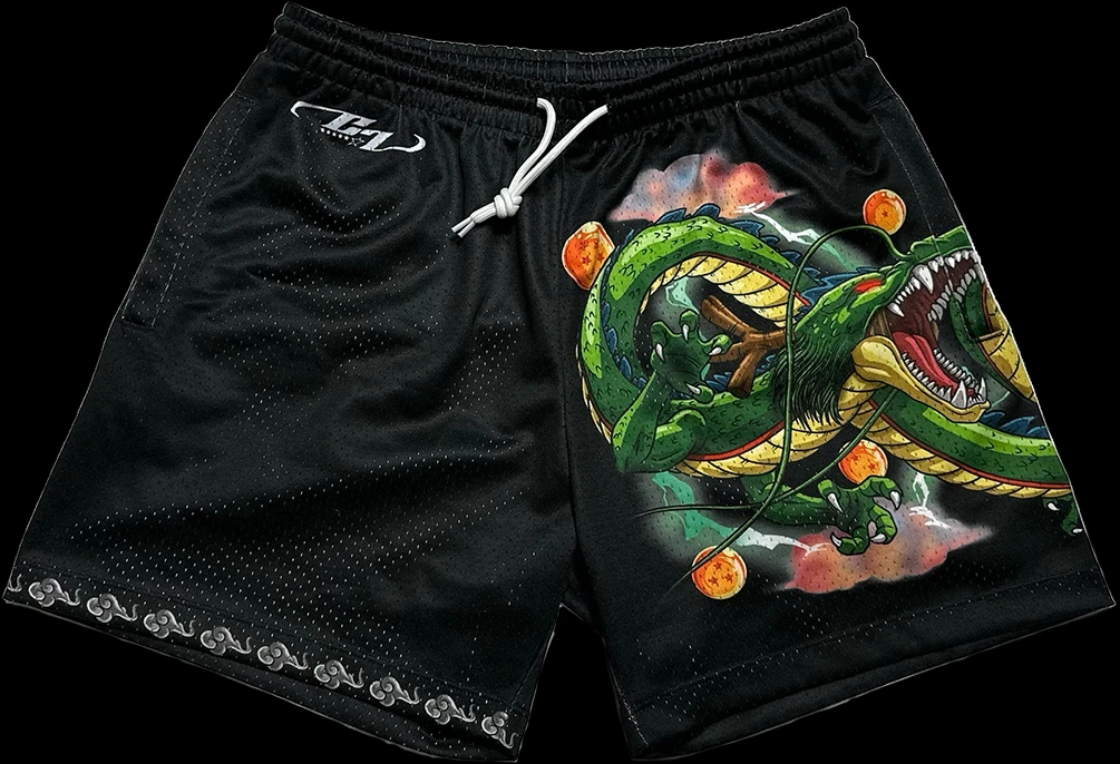 Новые шорты из сетки Dragon Ball Shenron 2026 для детей и взрослых, подходят для повседневной носки и тренировок
Новые шорты из сетки Dragon Ball Shenron 2026 для детей и взрослых, подходят для повседневной носки и тренировок