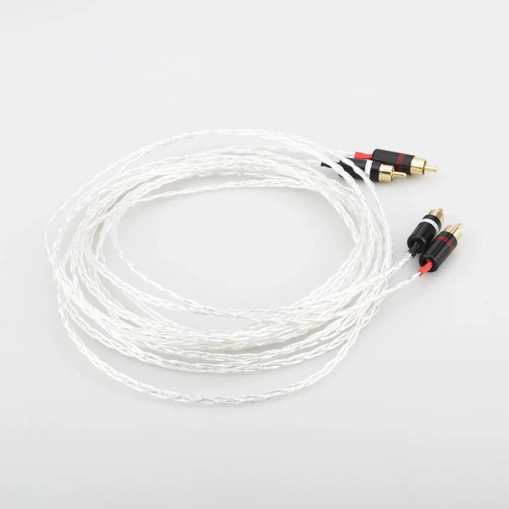 Audiocrast 3AG occ copper silver plated audio Interconnects cable RCA signal cable extension
Audiocrast 3AG occ copper silver plated audio Interconnects cable RCA signal cable extension