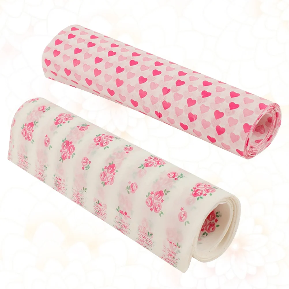 100pcs/2 Boxes Baking Wax Paper Oil Proof Food Wrap Paper Food Packing Paper for Home Kitchen Restaurant (Rose/Heart Pattern,
100pcs/2 Boxes Baking Wax Paper Oil Proof Food Wrap Paper Food Packing Paper for Home Kitchen Restaurant (Rose/Heart Pattern,