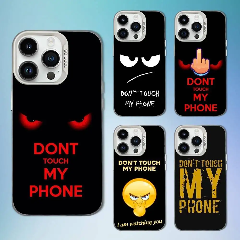 language Dont Touch My Phone Case For iPhone 16,15,14,13,12,11,Mini,XS,Pro,SE,MAX White Matte Shockproof Cover
language Dont Touch My Phone Case For iPhone 16,15,14,13,12,11,Mini,XS,Pro,SE,MAX White Matte Shockproof Cover