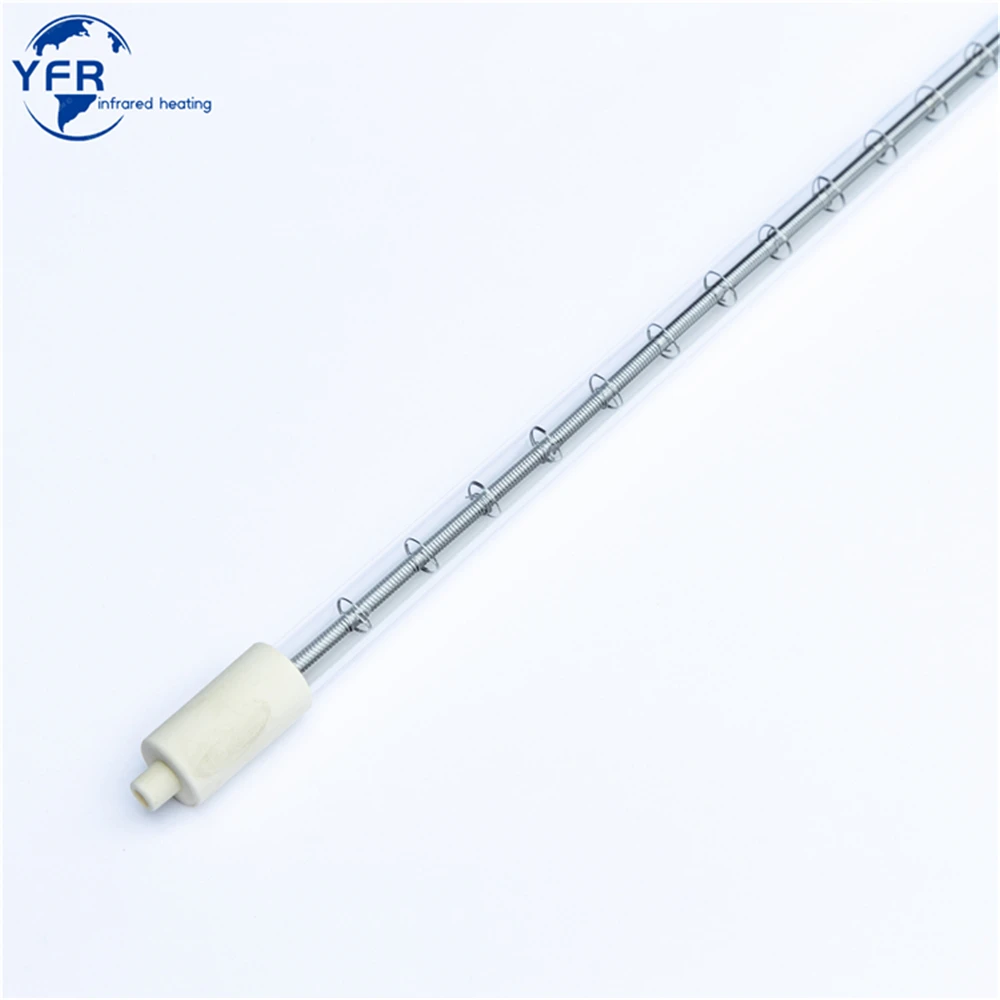 Heat Lamp Infrared Tube Quartz Heater IR Emiiters 1000W Halogen Tungsten Lamp
Heat Lamp Infrared Tube Quartz Heater IR Emiiters 1000W Halogen Tungsten Lamp