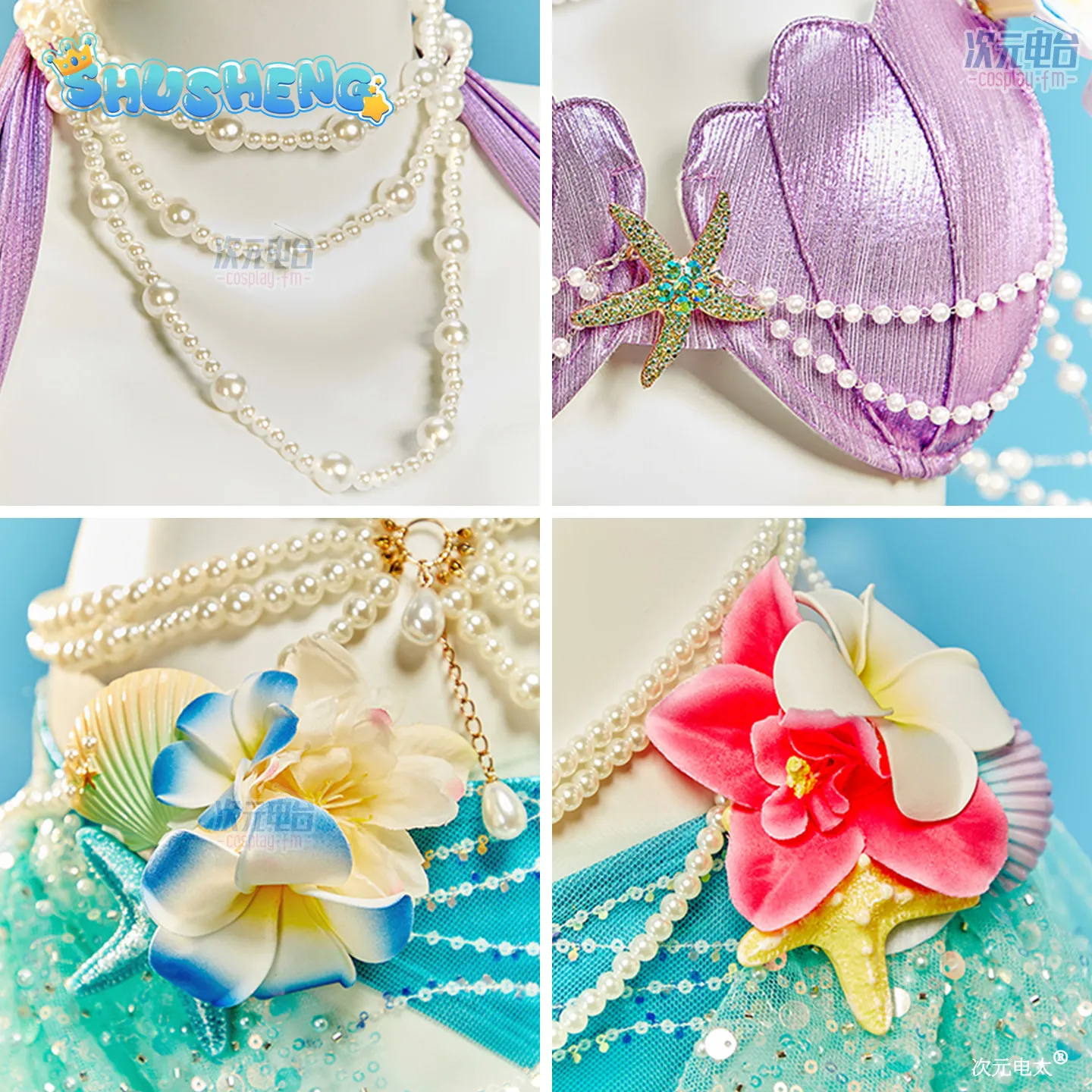 Mermaid Swimsuit Summer Beach Swimwear Cosplay Anime Game women sexy strapless dress Halloween party beach uniform
Mermaid Swimsuit Summer Beach Swimwear Cosplay Anime Game women sexy strapless dress Halloween party beach uniform