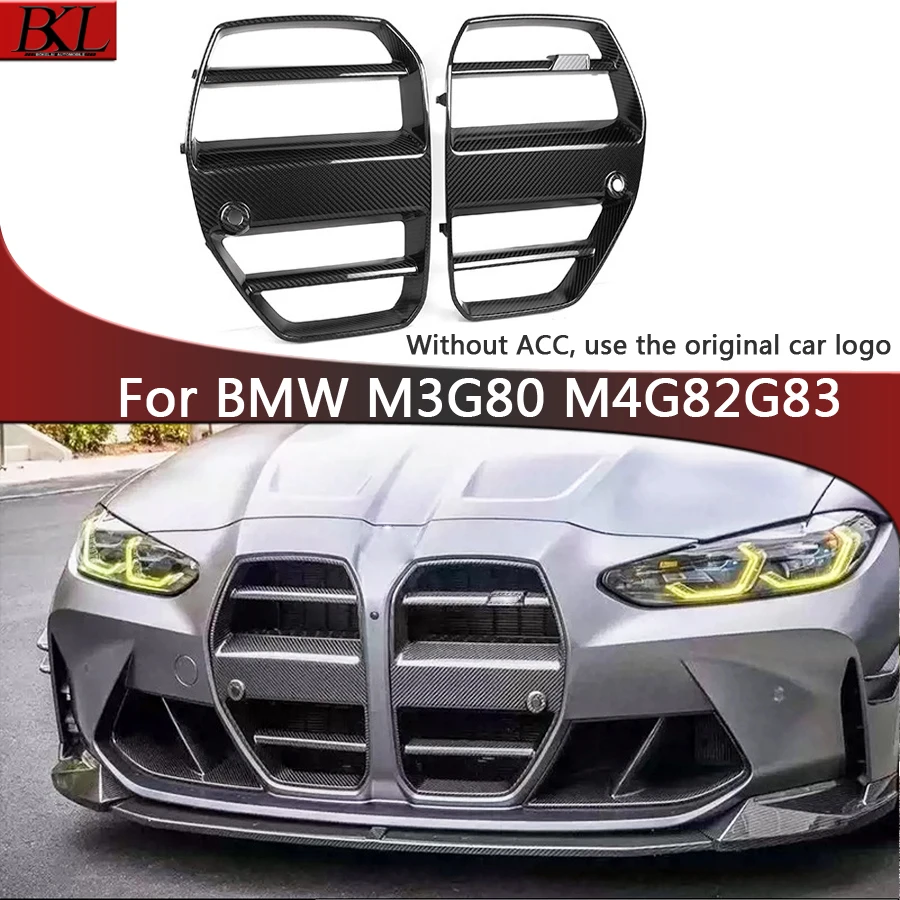 For BMW M3 G80 M4 G82 G83 ST Style Carbon Fiber Racing Grills Front Bumper Air Vent Cover Trim Foglamp Mesh Grill Frame body kit
For BMW M3 G80 M4 G82 G83 ST Style Carbon Fiber Racing Grills Front Bumper Air Vent Cover Trim Foglamp Mesh Grill Frame body kit