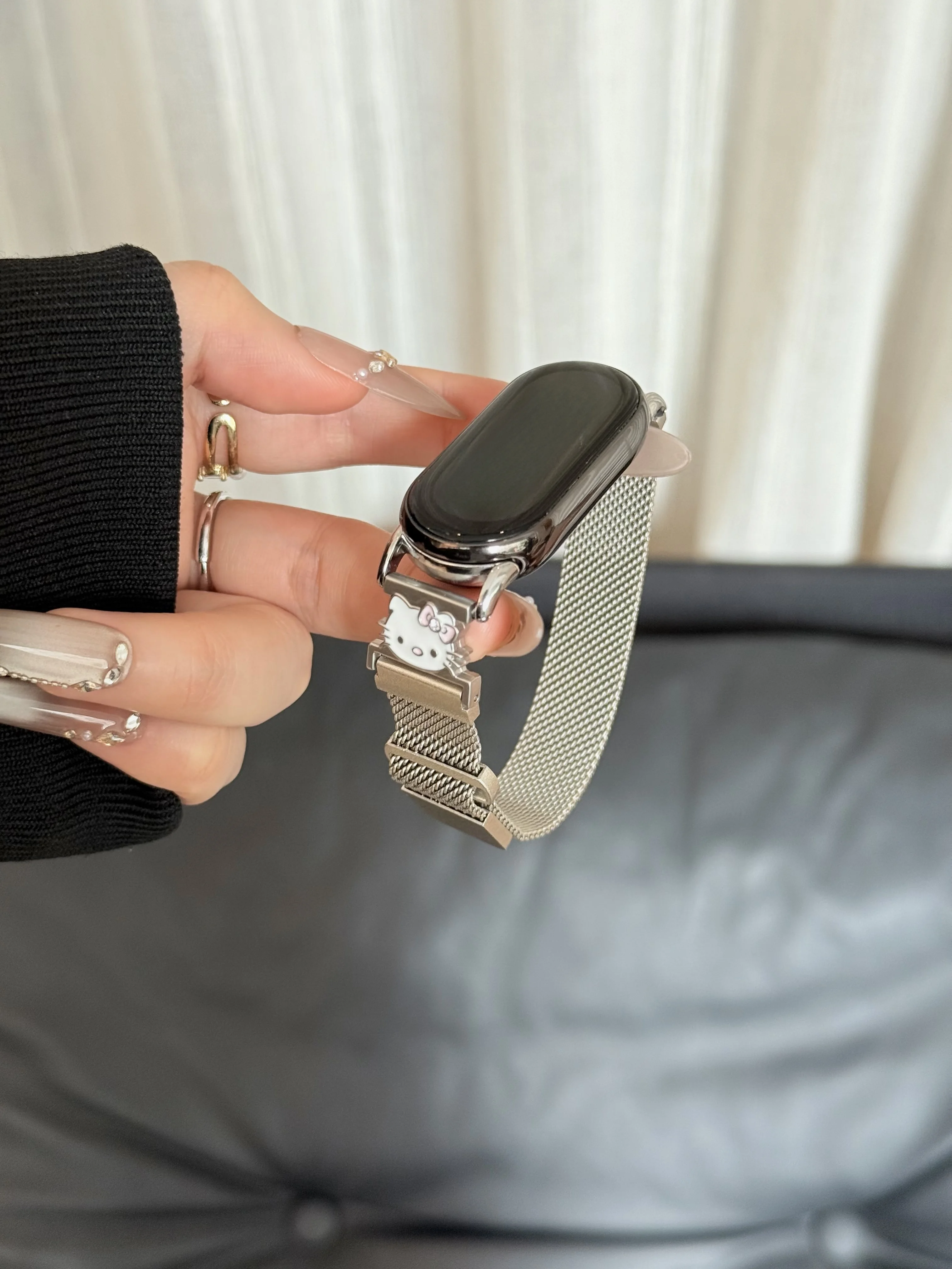 Cute strap suitable for KT cat Xiaomi Band 8Pro/9Pro,For Mi band 3/4/5/6/7,8/8NFC/9/9NFC/10/10NFC,For Redmi Watch5/4/6
Cute strap suitable for KT cat Xiaomi Band 8Pro/9Pro,For Mi band 3/4/5/6/7,8/8NFC/9/9NFC/10/10NFC,For Redmi Watch5/4/6