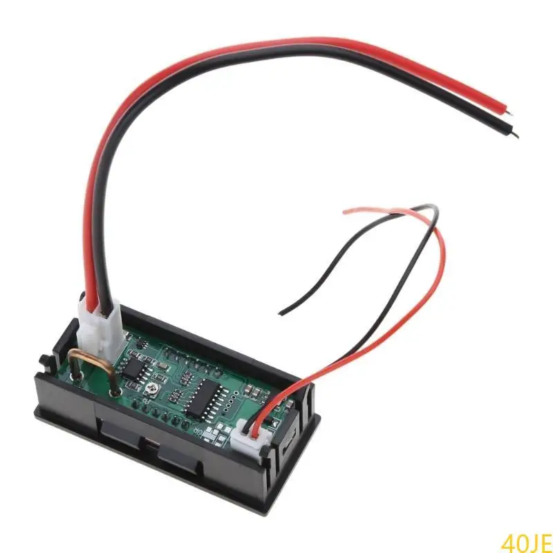 40JE Accurate Digital Ammeter for DC 0-9.999A(10A) 4-30V Amp Current Amp Meter Tester 5 Bits 0.56 inch LED Display Panel Guag
40JE Accurate Digital Ammeter for DC 0-9.999A(10A) 4-30V Amp Current Amp Meter Tester 5 Bits 0.56 inch LED Display Panel Guag