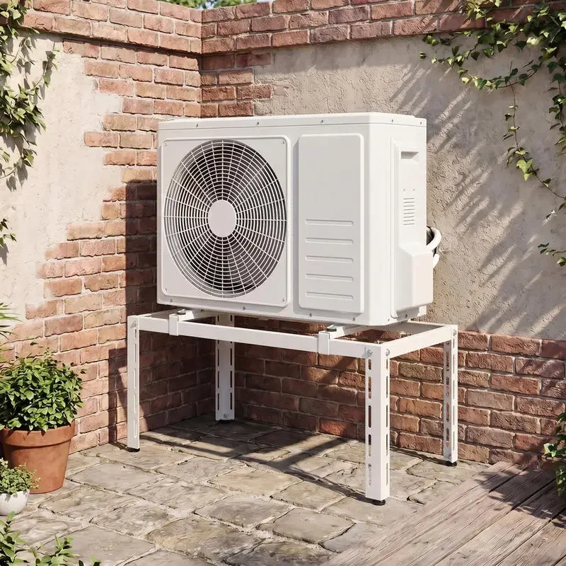 Mini Split Ground Stand Adjustable for 9000-36000 BTU Ductless Air Conditioners Heat Pump-White
Mini Split Ground Stand Adjustable for 9000-36000 BTU Ductless Air Conditioners Heat Pump-White