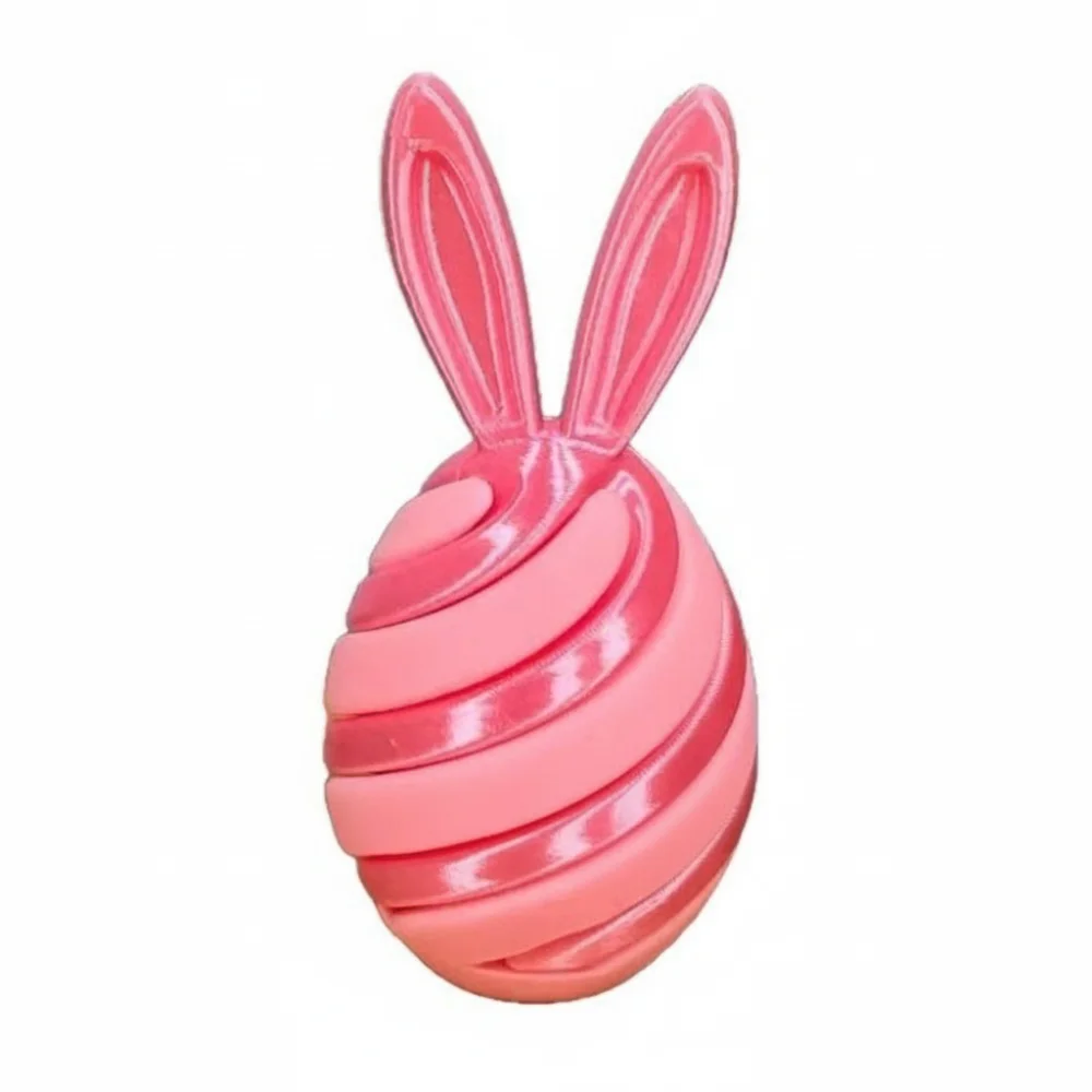 Милая сенсорная игрушка: 3D-печатные кроличьи яйца с функцией вращения, красочные, забавные, антистресс, настольное украшение в виде пасхального кролика
Милая сенсорная игрушка: 3D-печатные кроличьи яйца с функцией вращения, красочные, забавные, антистресс, настольное украшение в виде пасхального кролика