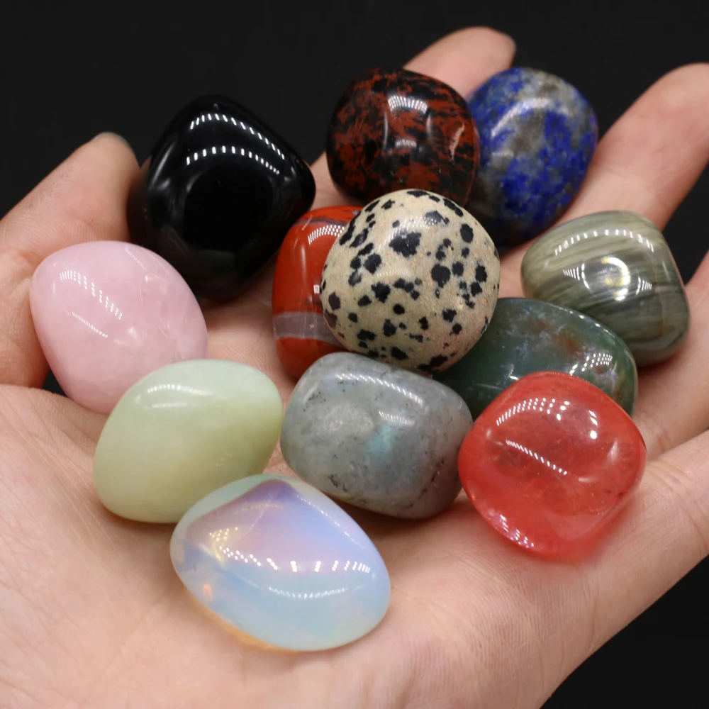 5pcs Irregural Crystal Stone Ornament Natural Energy Stone Loose Beads for Healing Fengshui Home Decorations 20-30mm
5pcs Irregural Crystal Stone Ornament Natural Energy Stone Loose Beads for Healing Fengshui Home Decorations 20-30mm