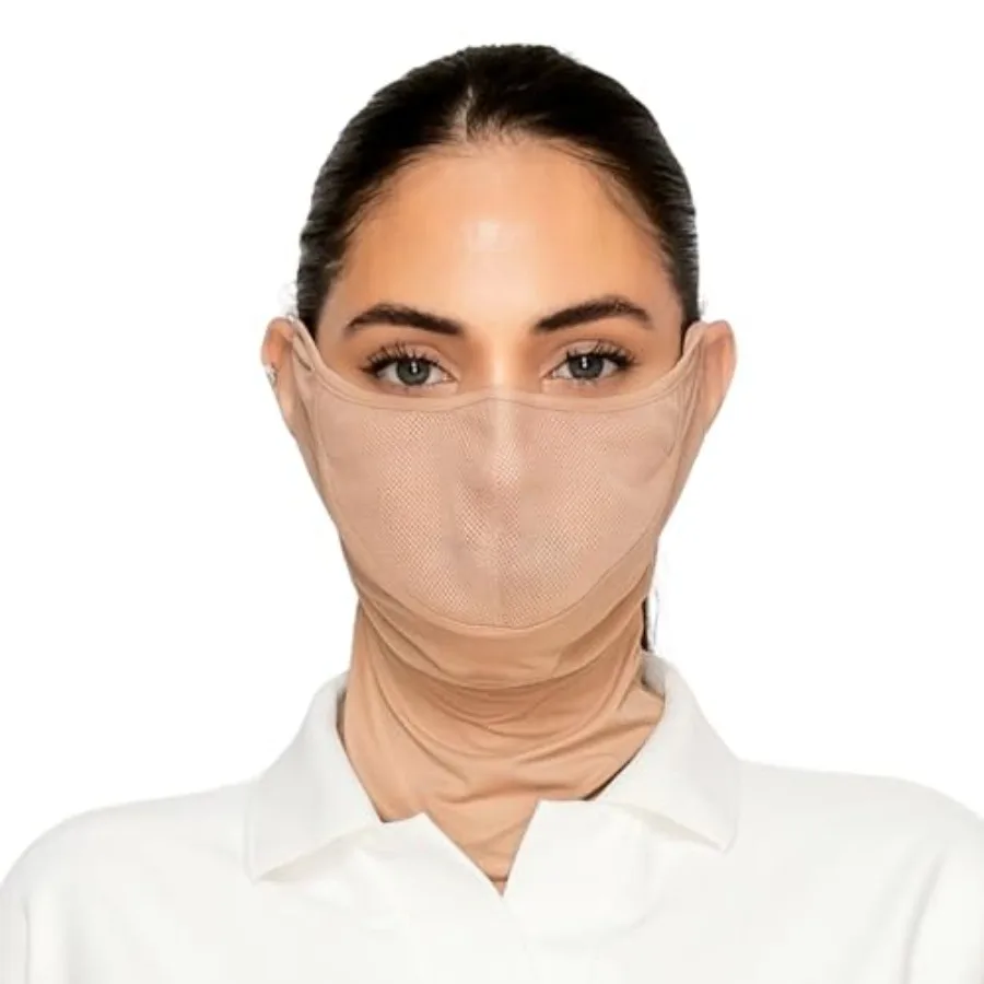 Cooling Face Mask UVAandB 99.9% Block Made in KOREA UV Protection Sports Lightweight Breathable Golf Cycling Driving
Cooling Face Mask UVAandB 99.9% Block Made in KOREA UV Protection Sports Lightweight Breathable Golf Cycling Driving