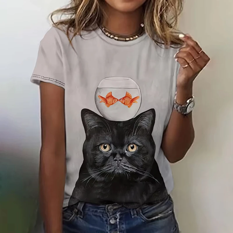 3D Print Kawaii Dog Cat Pattern T-Shirt For Women Cute Cartoon Women Men T-Shirts Casual Short Sleeve Tee O Neck Kids Clothing
3D Print Kawaii Dog Cat Pattern T-Shirt For Women Cute Cartoon Women Men T-Shirts Casual Short Sleeve Tee O Neck Kids Clothing