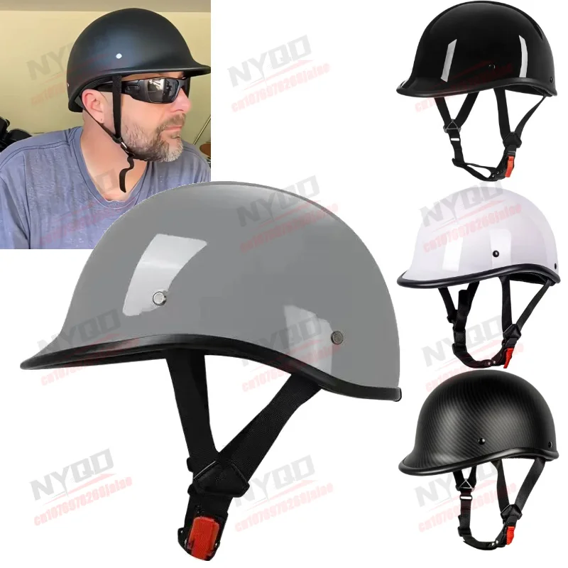 Motorcycle Riding Helmet Classic Retro Safe and Comfortable Exposed Face Helmet Suitable for Outdoor Scooters and Motorcycles
Motorcycle Riding Helmet Classic Retro Safe and Comfortable Exposed Face Helmet Suitable for Outdoor Scooters and Motorcycles