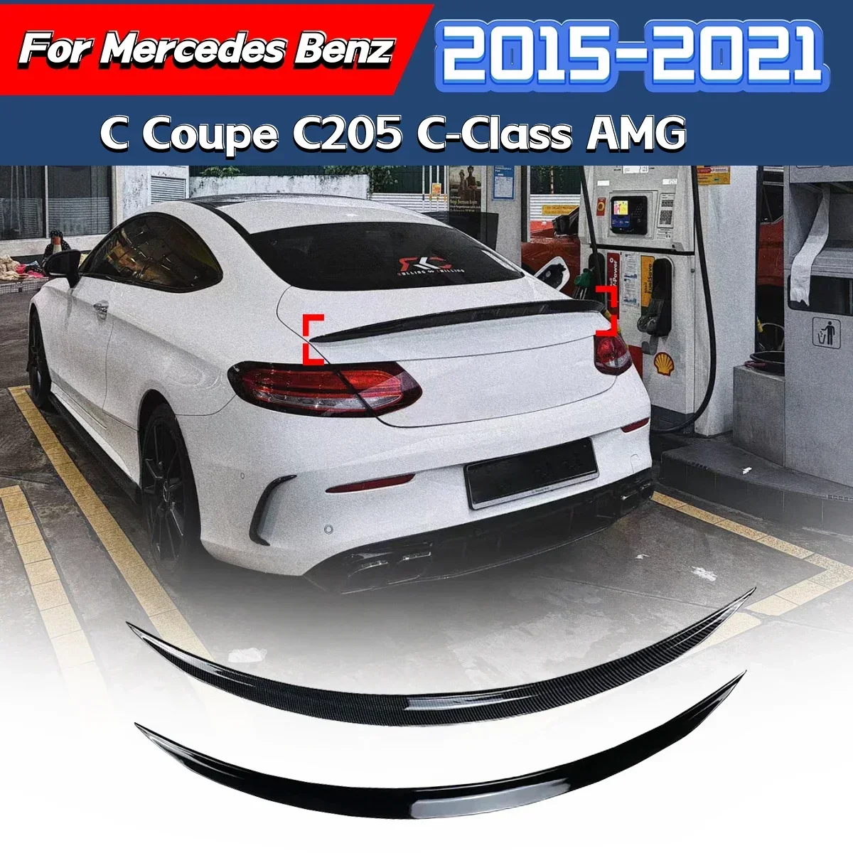 Для Mercedes-Benz C Coupe C205 AMG 2015 2016 2017 2018 2019 2020 2021 автомобильный спойлер багажника черный сплиттер крыши комплект кузова заднего крыла
Для Mercedes-Benz C Coupe C205 AMG 2015 2016 2017 2018 2019 2020 2021 автомобильный спойлер багажника черный сплиттер крыши комплект кузова заднего крыла