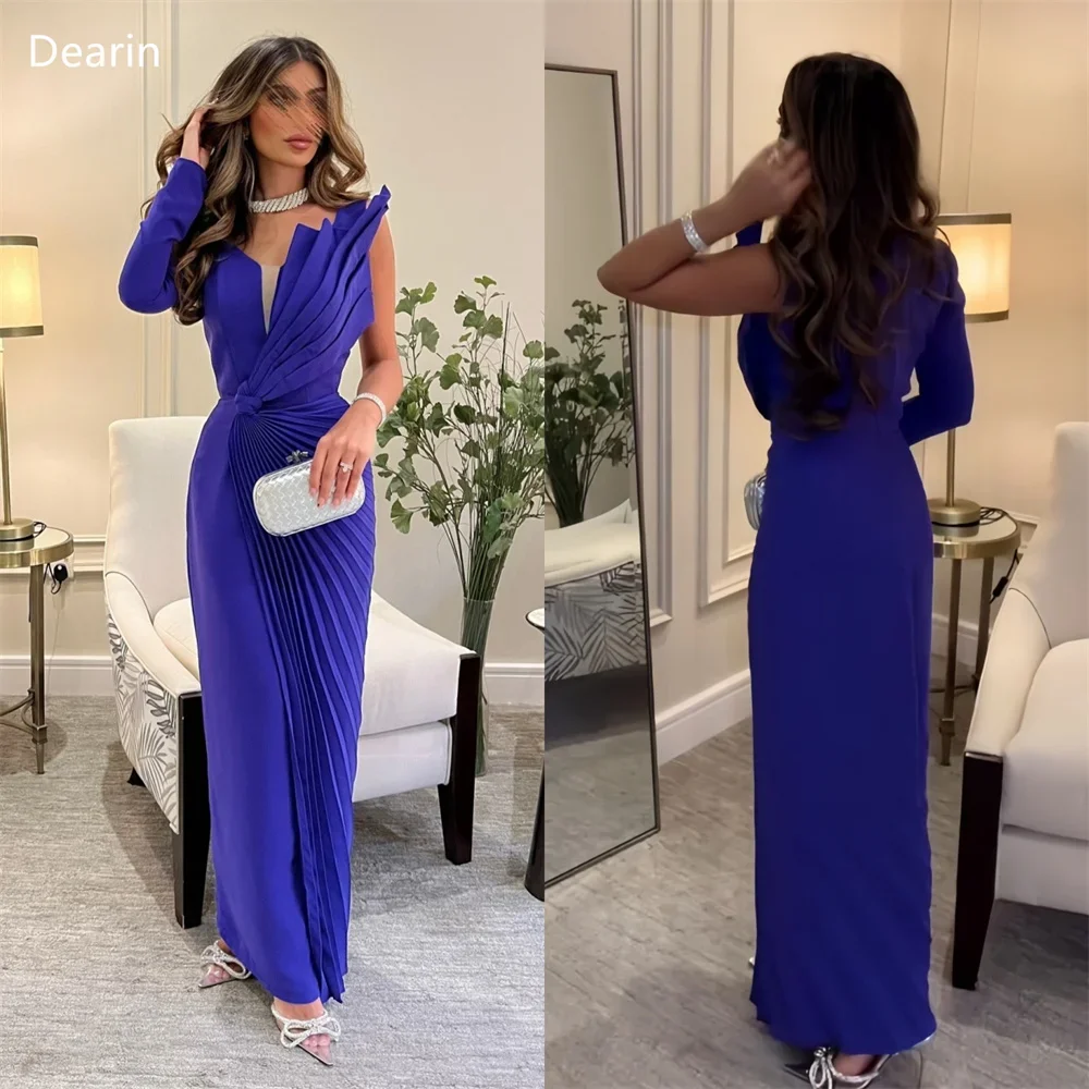 Customized Women Formal Dress Prom Dearin One-shoulder Column Floor Length Skirts Draped Layered Bespoke Occasion Dresses Evenin
Customized Women Formal Dress Prom Dearin One-shoulder Column Floor Length Skirts Draped Layered Bespoke Occasion Dresses Evenin