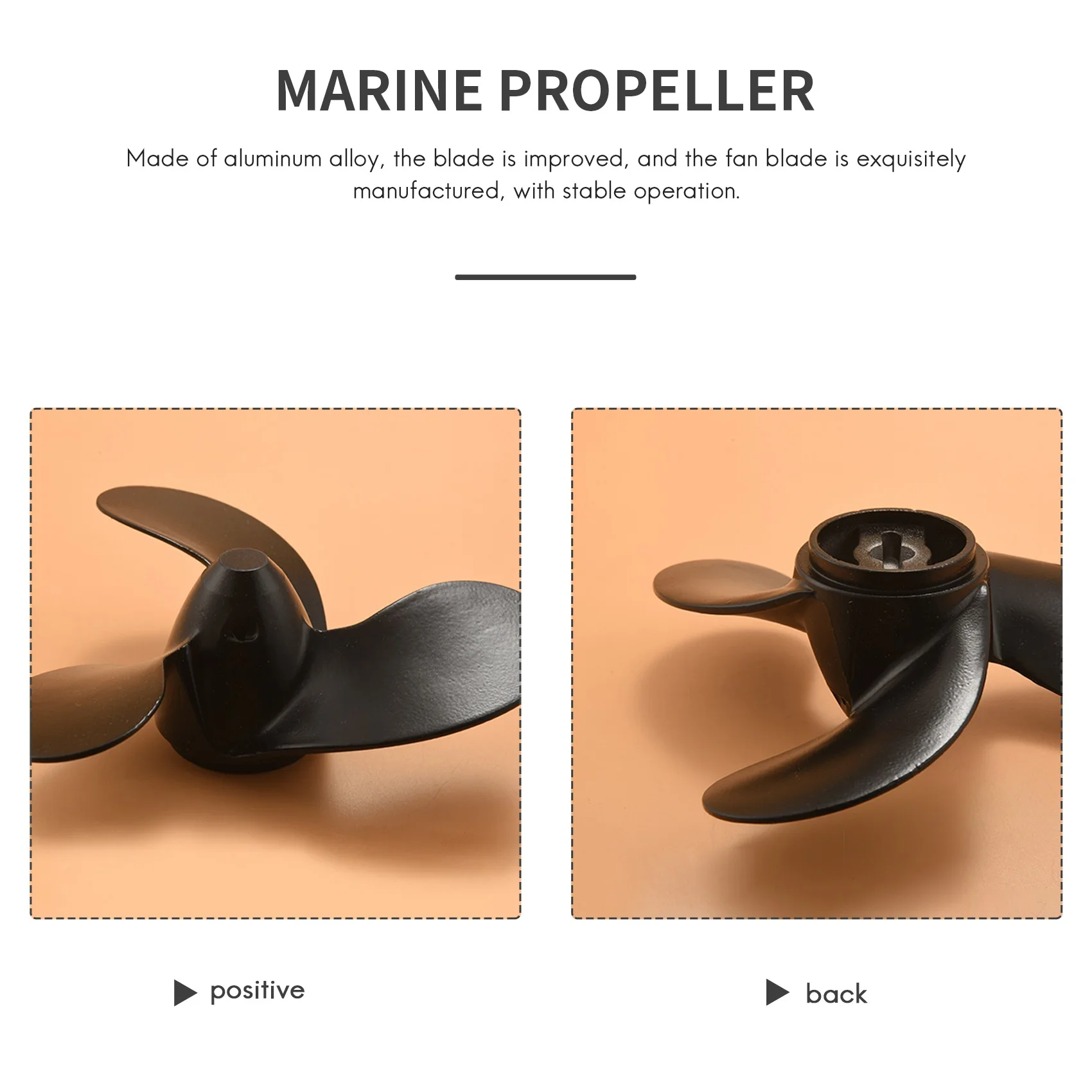 A76T-Propeller F6 For Tohatsu Nissan 2.5HP 3.5HP / Mercury 3.3HP 48-815084A02/Evinrude Johnson OMC BRP 0766539 309-64107-0
A76T-Propeller F6 For Tohatsu Nissan 2.5HP 3.5HP / Mercury 3.3HP 48-815084A02/Evinrude Johnson OMC BRP 0766539 309-64107-0