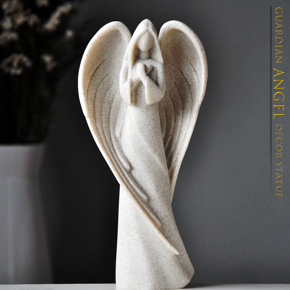 PYH Guardian Angel Decorative Ornament Living Room Study Character Statue Crafts Vintage Home Accessories
PYH Guardian Angel Decorative Ornament Living Room Study Character Statue Crafts Vintage Home Accessories