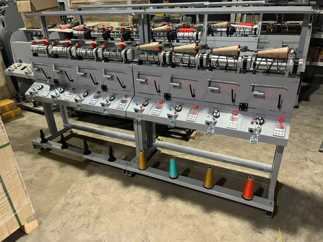 4 Head Automatic Winder Cone Winder Bobbin Winding Cable Rewinding Binding Wire Tying Machine Electric Yarn Cone Winder
4 Head Automatic Winder Cone Winder Bobbin Winding Cable Rewinding Binding Wire Tying Machine Electric Yarn Cone Winder