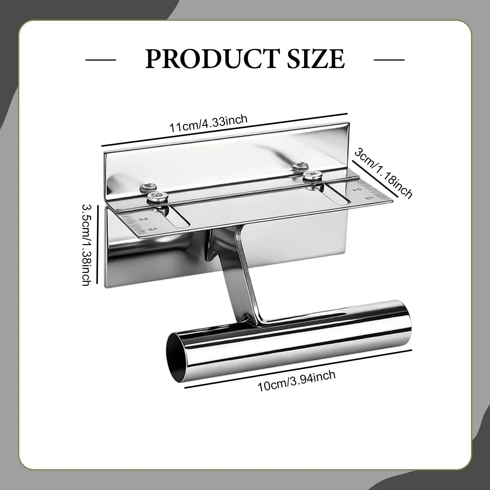Corner Shaping Trowel Adjustable Concrete Finishing Tool Stainless Steel for Brick Laying and Wall Edging Repair
Corner Shaping Trowel Adjustable Concrete Finishing Tool Stainless Steel for Brick Laying and Wall Edging Repair
