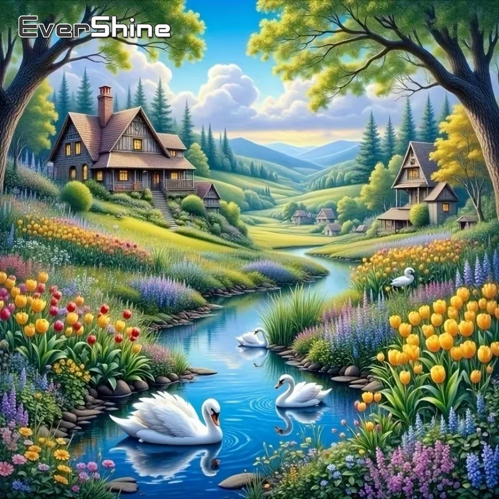 Алмазная мозаика EverShine River Diamond: Картина-пейзаж со стразами, алмазная вышивка для дома, DIY, новинка, праздничные подарки
Алмазная мозаика EverShine River Diamond: Картина-пейзаж со стразами, алмазная вышивка для дома, DIY, новинка, праздничные подарки