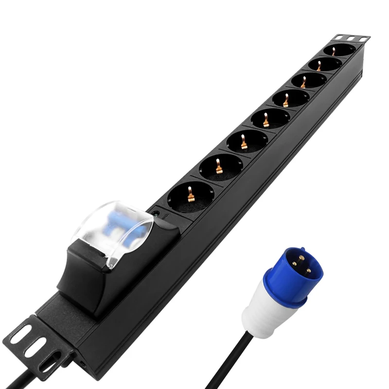 European High Power Industrial Socket 4000-6000W 16/32A Air Switch 7 EU Socket Aluminium Alloy Extension Board
European High Power Industrial Socket 4000-6000W 16/32A Air Switch 7 EU Socket Aluminium Alloy Extension Board