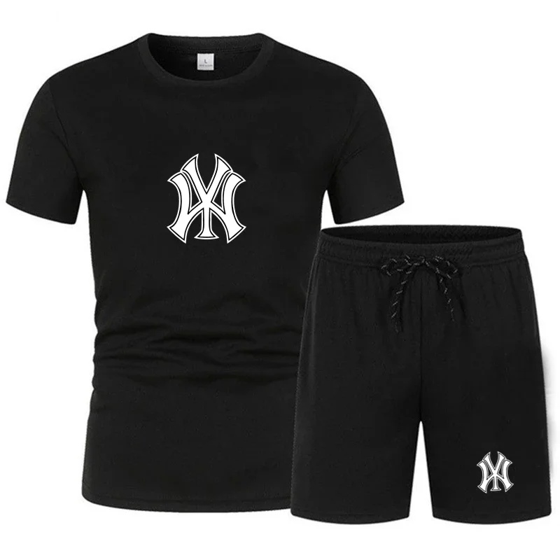 Summer Fashion Sports Suit 2026 New Men's Breathable and Comfortable Pullover Casual Basketball Short Sleeved T-shirt+shorts
Summer Fashion Sports Suit 2026 New Men's Breathable and Comfortable Pullover Casual Basketball Short Sleeved T-shirt+shorts
