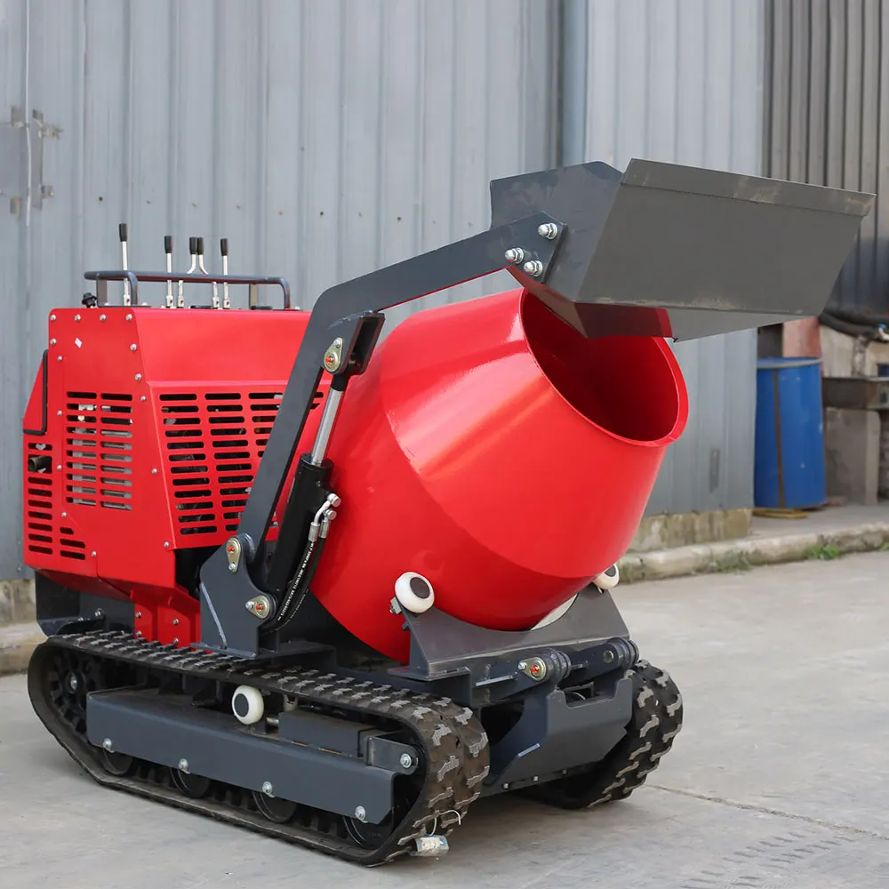 New Product Small Mini Concrete Mixer 300l Self-loadng Tracked Mini Crawler Dumper Portable Automatic Track Mobile Cement Mixer
New Product Small Mini Concrete Mixer 300l Self-loadng Tracked Mini Crawler Dumper Portable Automatic Track Mobile Cement Mixer